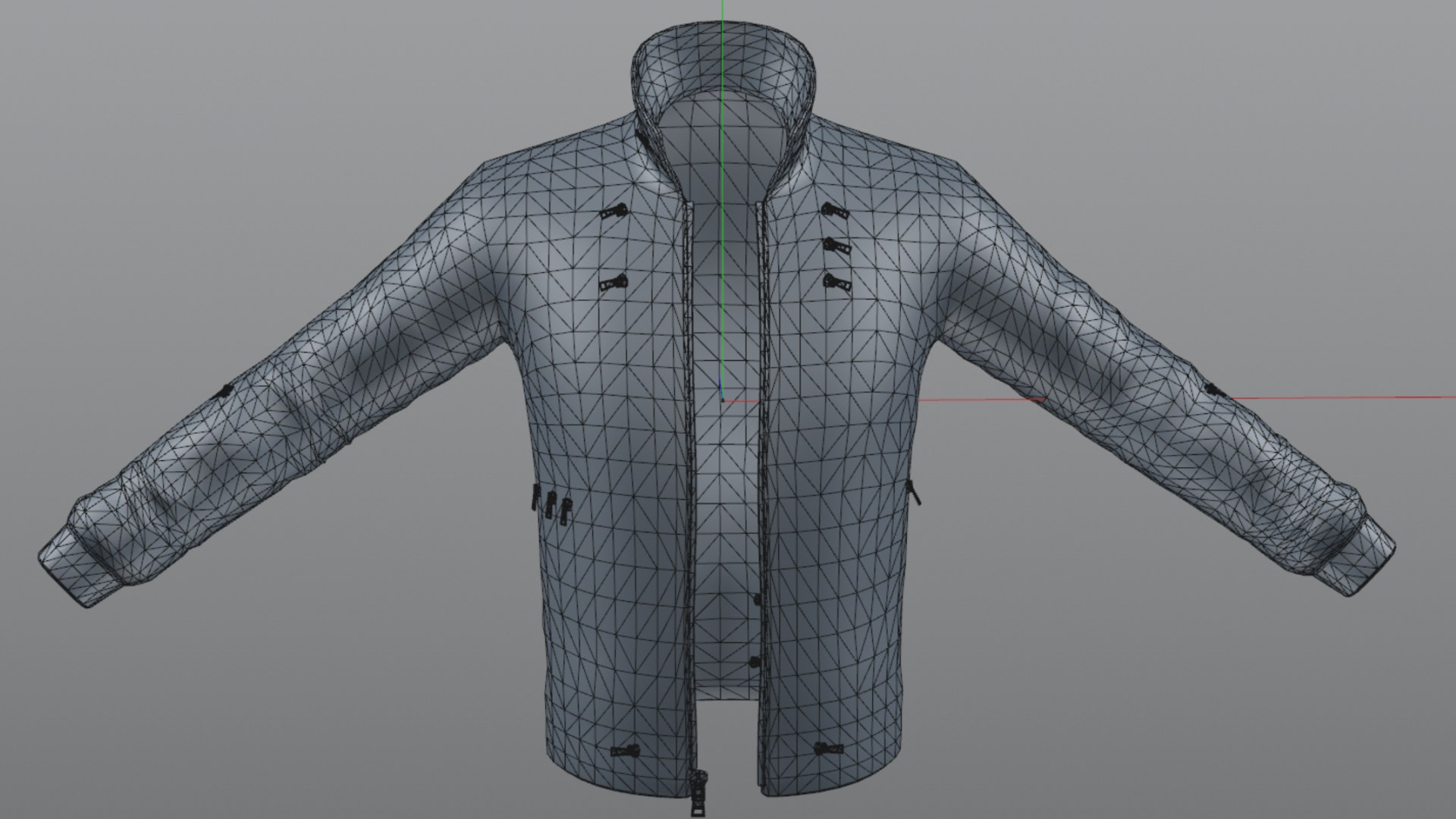 Jacket 3D - TurboSquid 2078940
