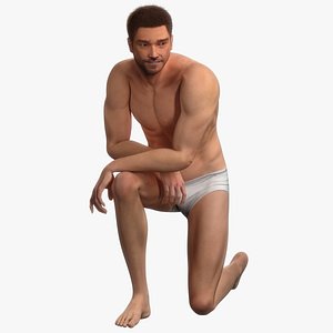 3D Male Body Animated HQ model