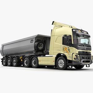 VOLVO FMX 2020 6X4 Tipper 2 model