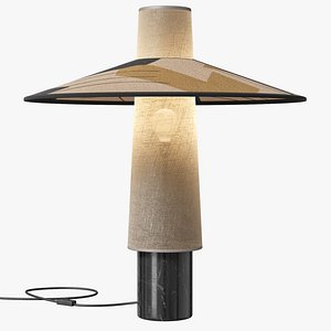 3D Forestier table lamp Thesee