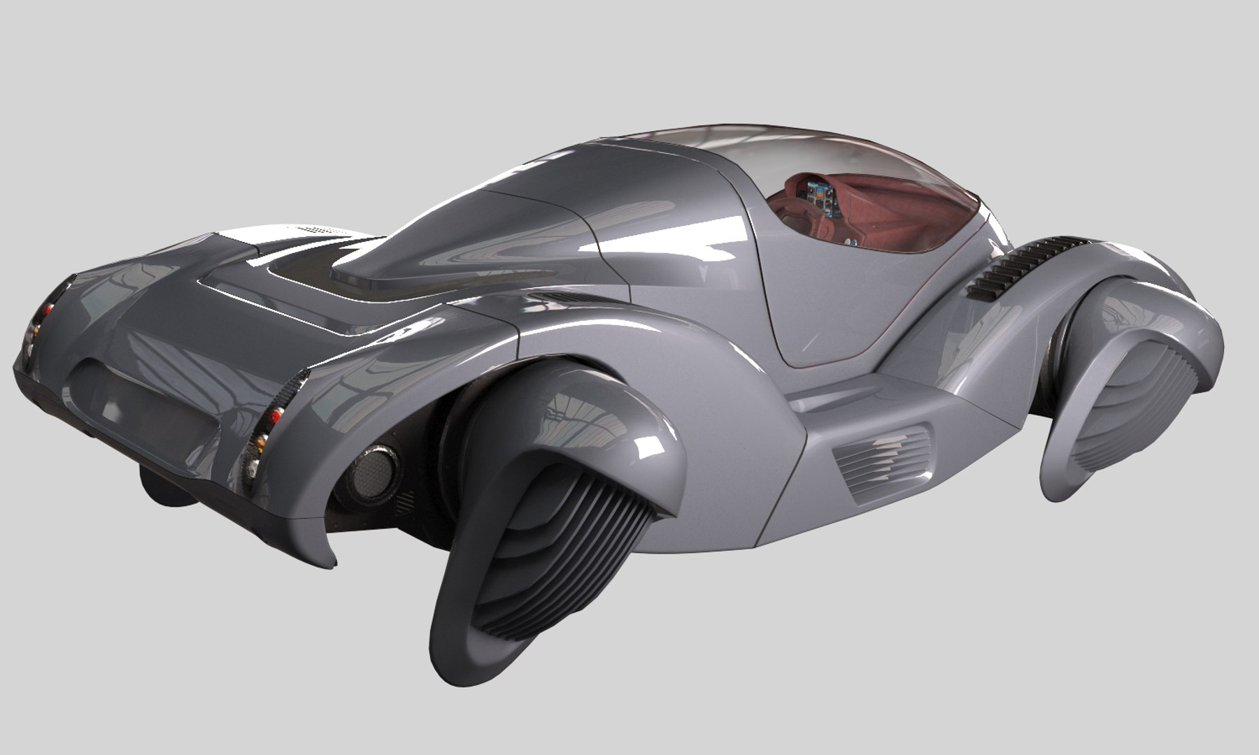 3D Flying Car Concept Model - TurboSquid 1389935