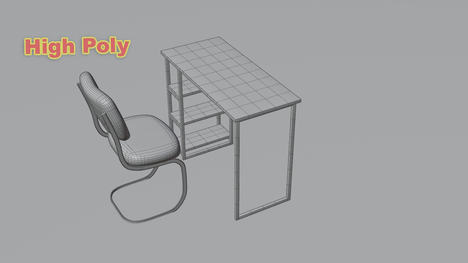 Stylish Study Desk with Comfortable Chair 3D model https://p.turbosquid.com/ts-thumb/I0/8LE47Z/ce/wireframehighpoly/png/1761016491/1920x1080/fit_q87/ebc49f8c2f285ce29aada1222bb5f0aff6b82141/wireframehighpoly.jpg