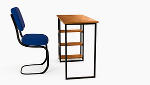 Stylish Study Desk with Comfortable Chair