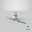 Syringe With Vial Vaccine