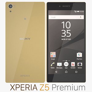 3d sony xperia z5 premium