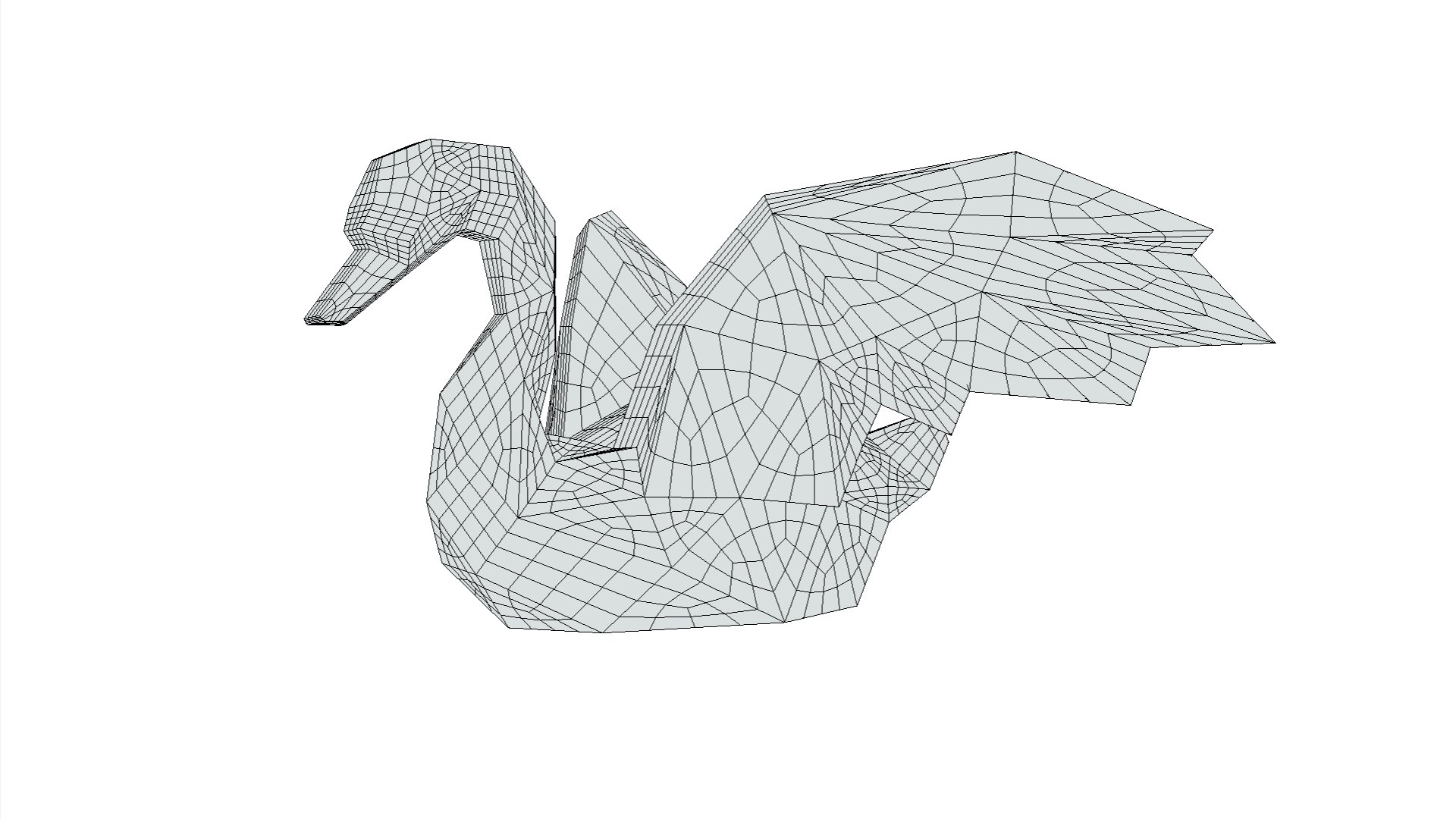 Swan Low Poly 3D - TurboSquid 2281684