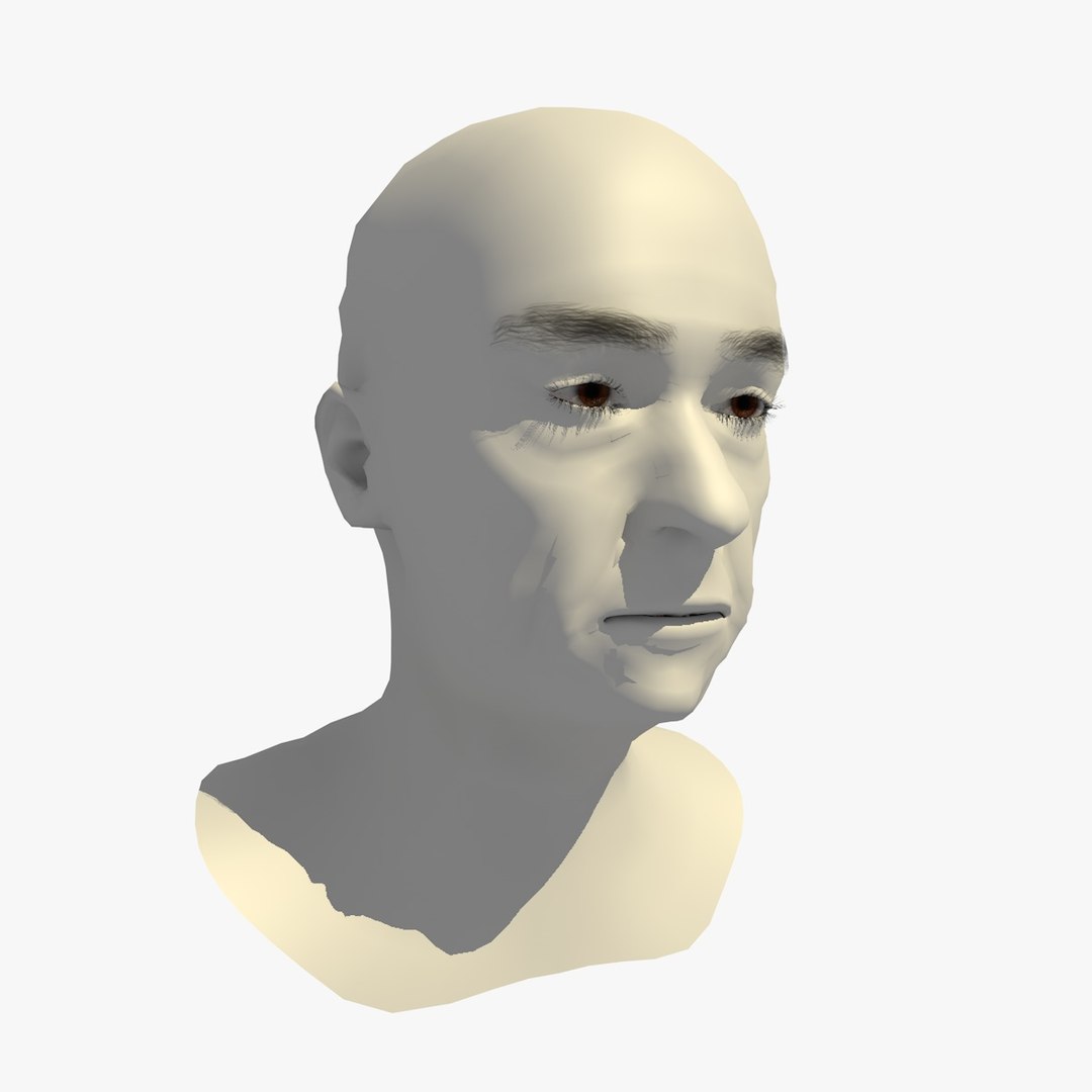 Realistic Head Base Mesh 3D - TurboSquid 1438814