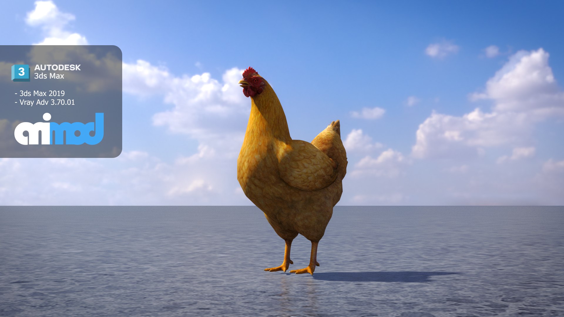 Chicken 3D - TurboSquid 2279713