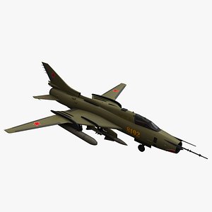 3d sukhoi su fighter model