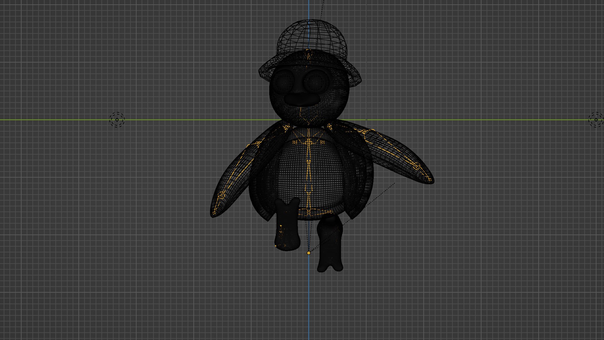3D Cute Crow Model - TurboSquid 2149671