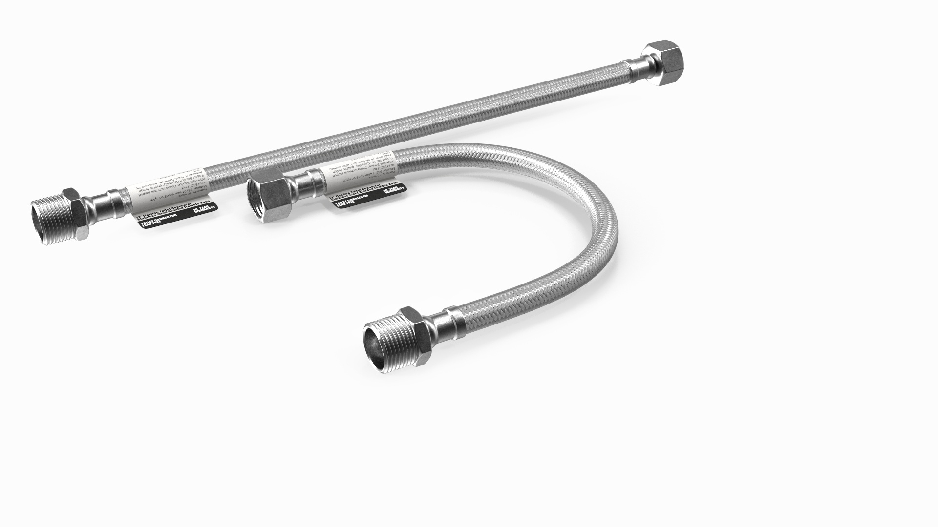 Toilet Hose Set 30cm Monochrome 3D Model TurboSquid 2033876