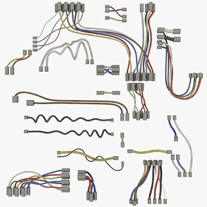 wires set 3D