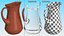 Glass Jugs With Water Collection 4