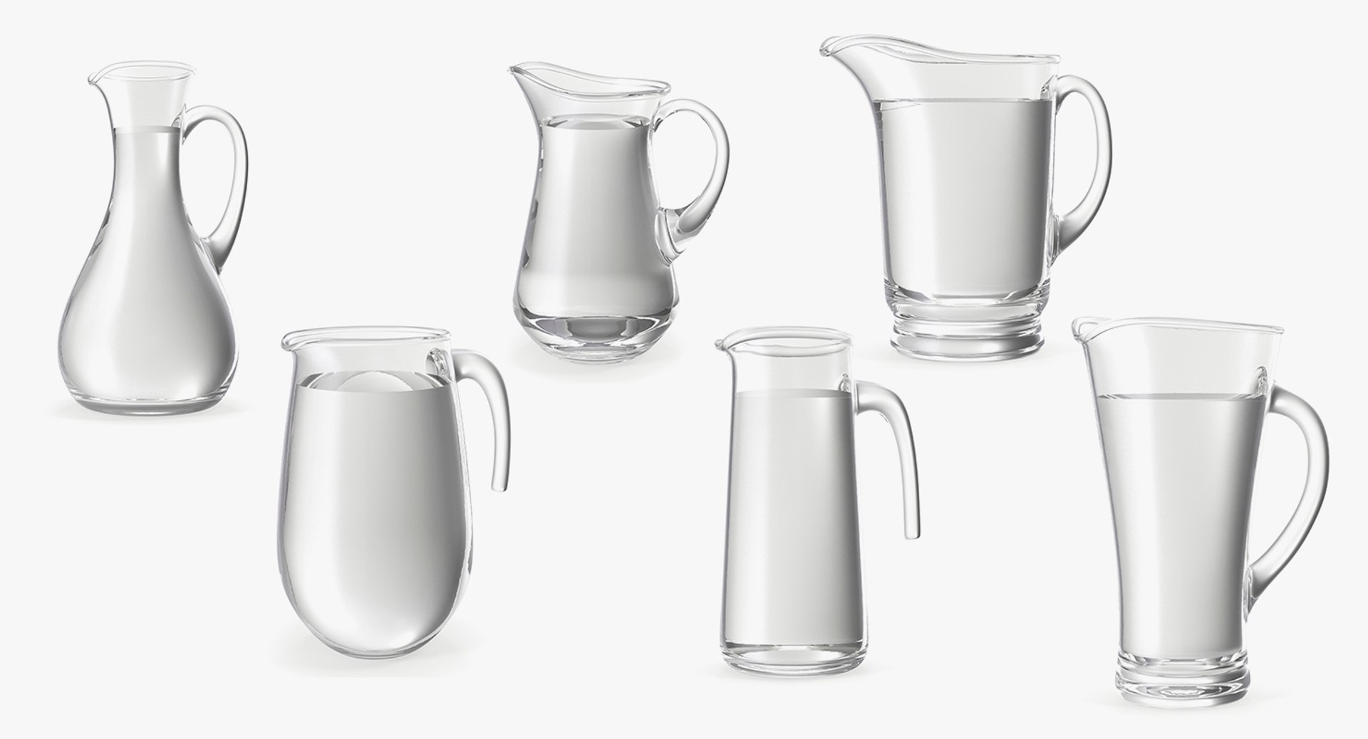 3D Glass Jugs With Water Collection 4 model https://p.turbosquid.com/ts-thumb/I0/JaipVP/Mi/glassjugswithwatercollection4vray3dmodel001/jpg/1672001764/1920x1080/fit_q87/177676ff2296c4d950dde3a8d32b2810c8ac6866/glassjugswithwatercollection4vray3dmodel001.jpg