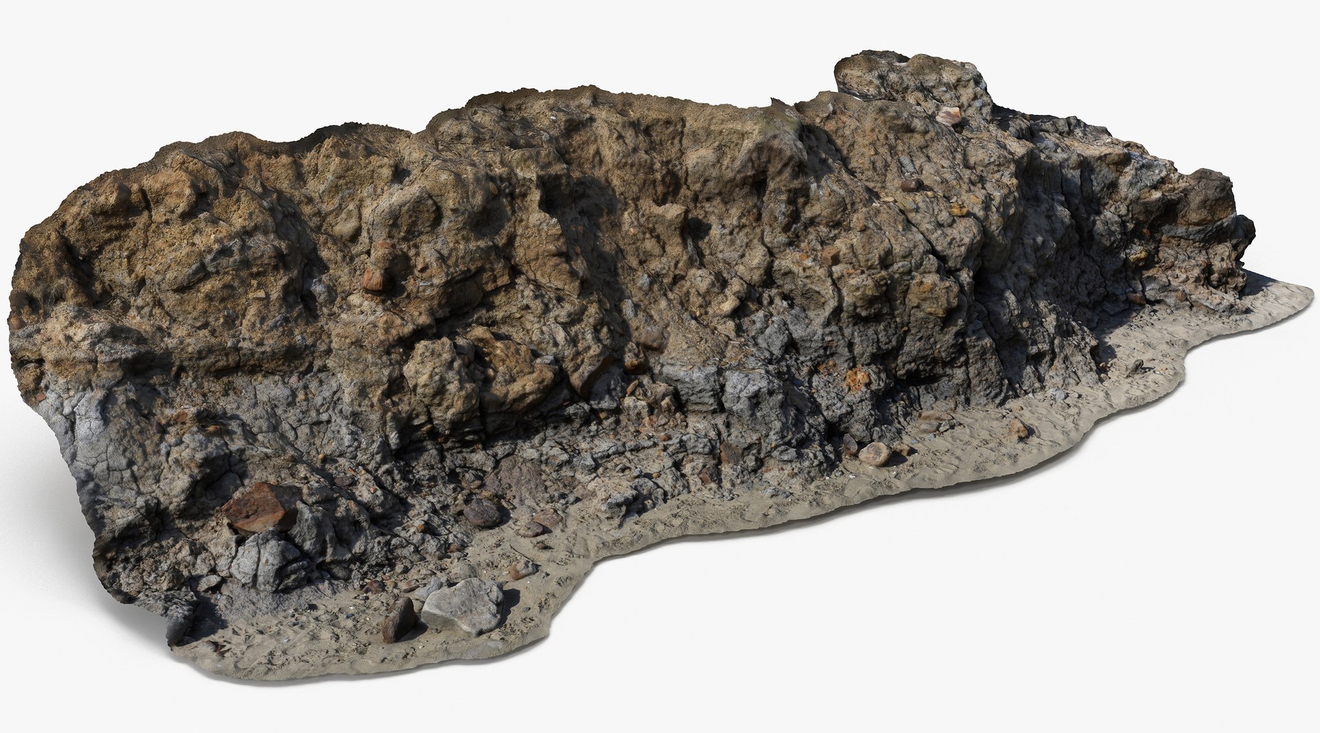 Cliff 3d Model