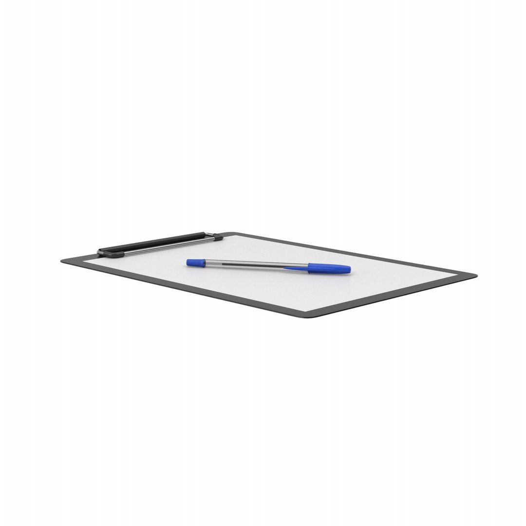 Clipboard With Blue Pen 3D https://p.turbosquid.com/ts-thumb/I0/SkxzW9/CR/clipboardwithballpointbluepen.h03.2k/png/1647452879/1920x1080/fit_q87/2e41089223ca71e845377c6fc846b795edb3179b/clipboardwithballpointbluepen.h03.2k.jpg