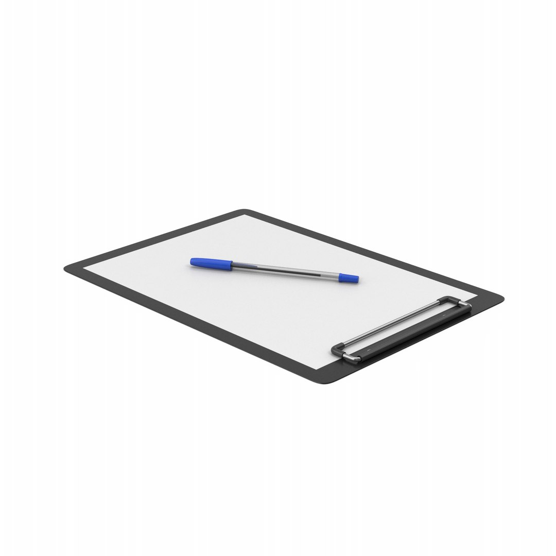 Clipboard With Blue Pen 3D https://p.turbosquid.com/ts-thumb/I0/SkxzW9/bC/clipboardwithballpointbluepen.g11.2k/png/1647452880/1920x1080/fit_q87/9bb0dfd6cd29da79982cd1205cf4d5399b8c7226/clipboardwithballpointbluepen.g11.2k.jpg