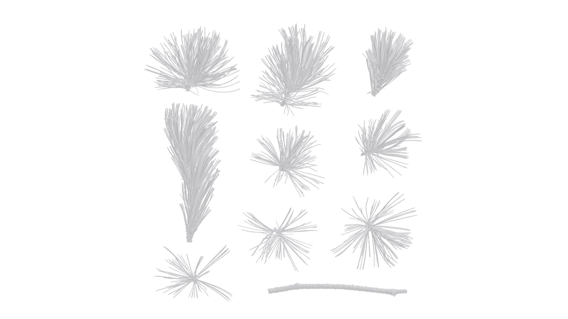 Anydrafts Pine Needle Textures Pack 3D - TurboSquid 2323657