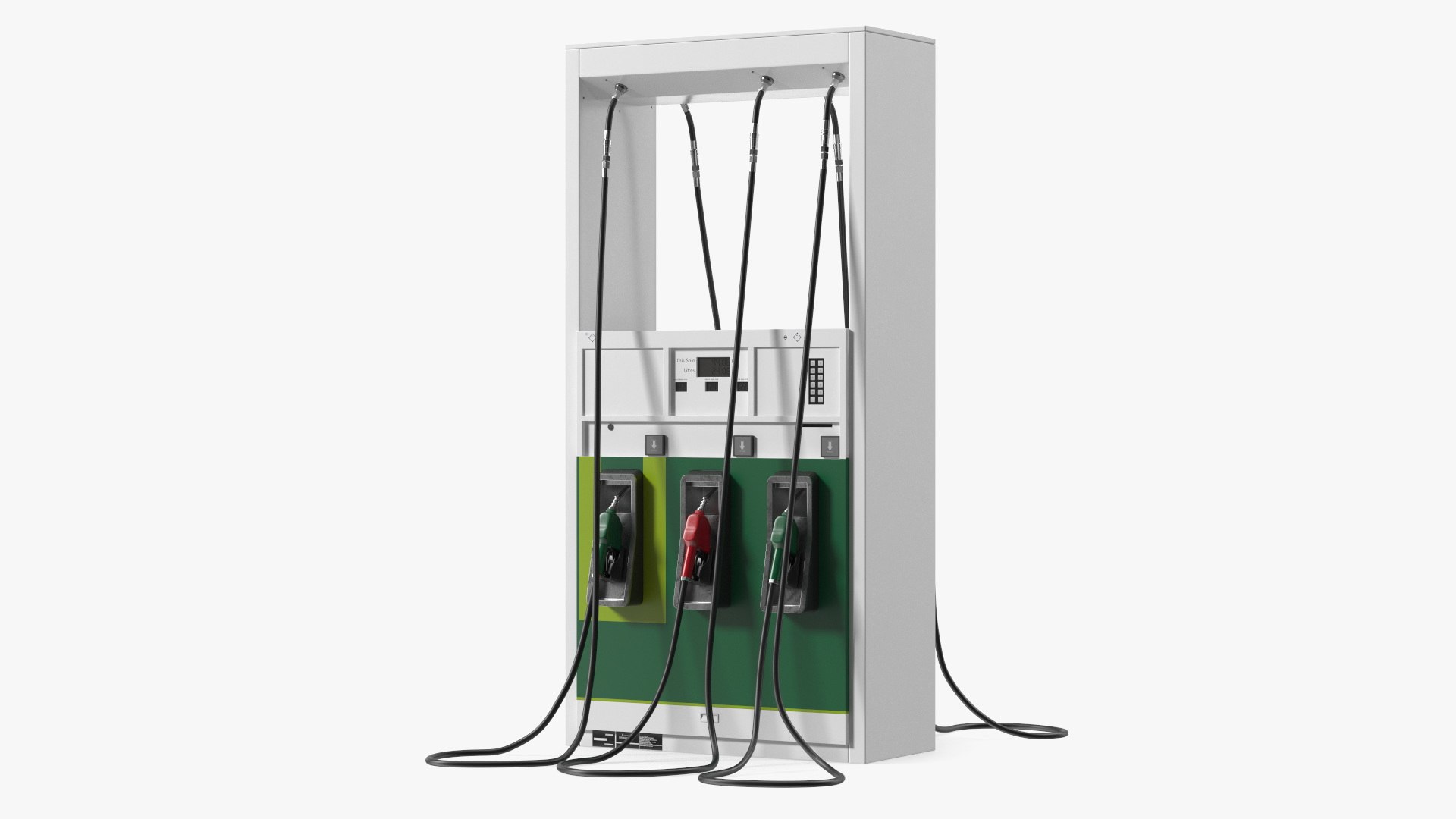 Gas Pump 3D model preview