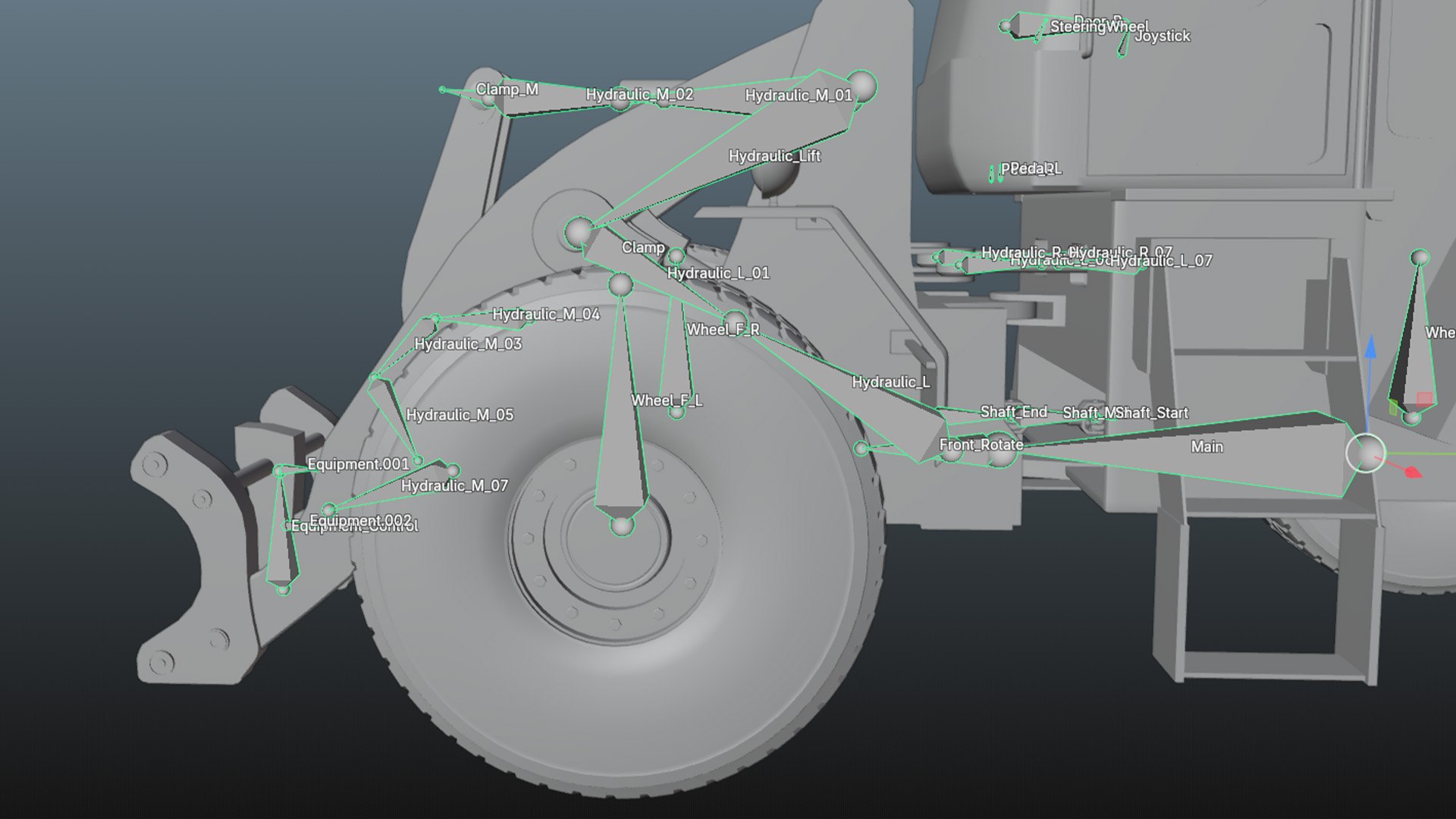 Forest wheel loader 3D model https://p.turbosquid.com/ts-thumb/I0/c28BNR/mo/loader_image_16/jpg/1741262615/1920x1080/fit_q87/62de4ee2cdc353582b35775f6c1c1b8818f41863/loader_image_16.jpg