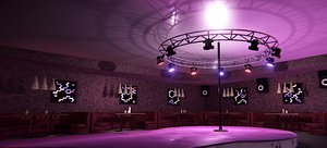 Nightclub - interior and props
