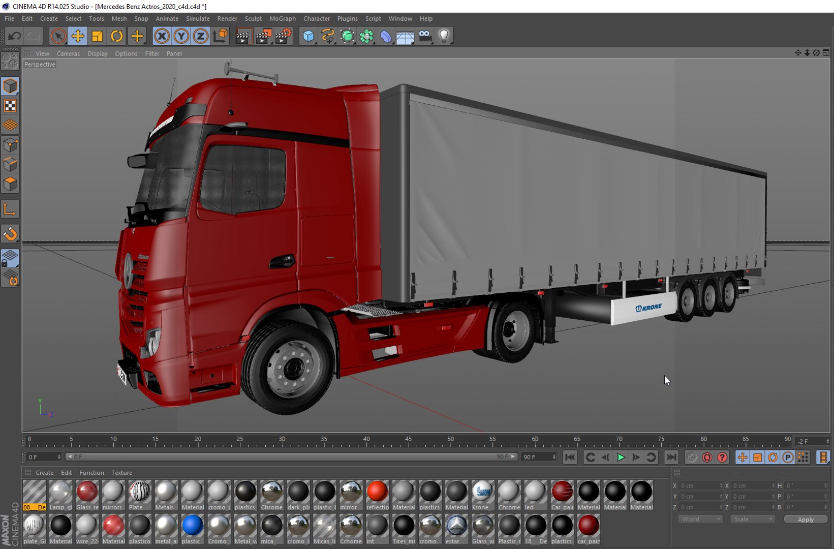 Render - Mercedes-Benz Actros MP4 By Alang7™