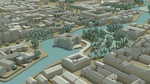 OREBRO City Low poly