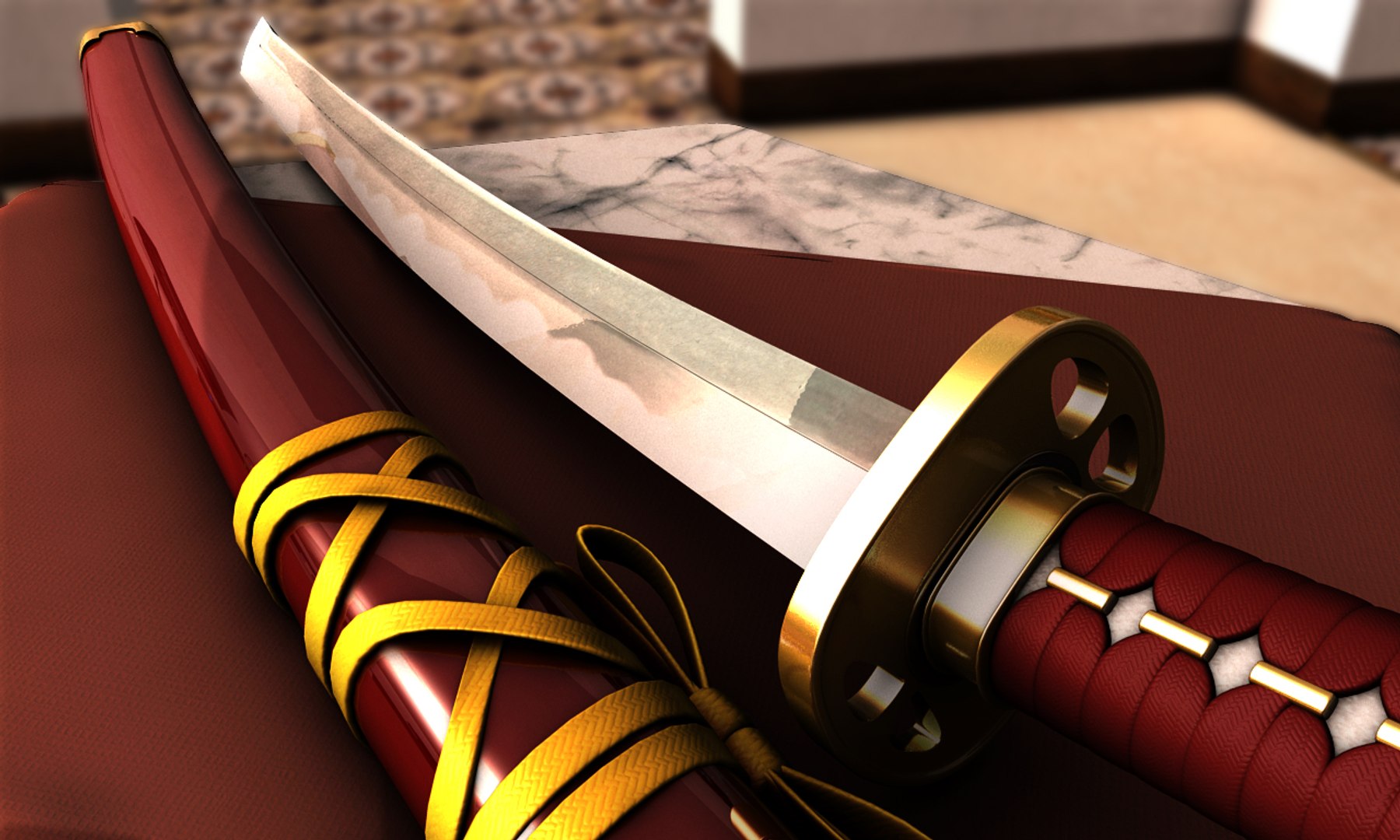 3d model japanese swords scn https://p.turbosquid.com/ts-thumb/I0/gD8uiH/E0KzMa9e/redandgoldwakizashi7/jpg/1266003100/1920x1080/fit_q87/b50574367dd5e508590f4d17fe273fe28e844be9/redandgoldwakizashi7.jpg