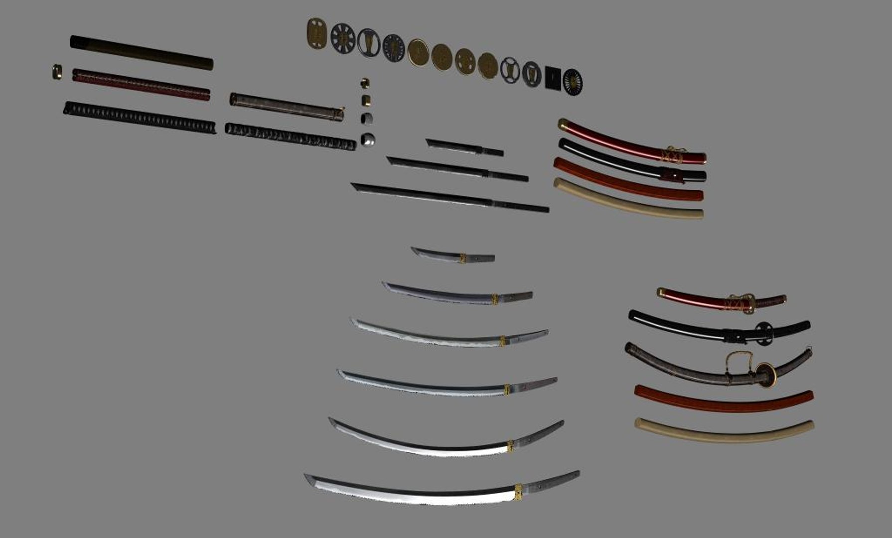 3d model japanese swords scn https://p.turbosquid.com/ts-thumb/I0/gD8uiH/MwbjF0l6/japaneseswordset1.1/jpg/1266002899/1920x1080/fit_q87/7f61cb49327b282dc6cb2c9bd4a504364a7f163d/japaneseswordset1.1.jpg