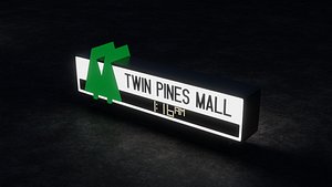 3D model TWIN PINES MALL AND LONE PINE MALL