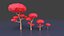 Tree Pack Low Poly 3D model