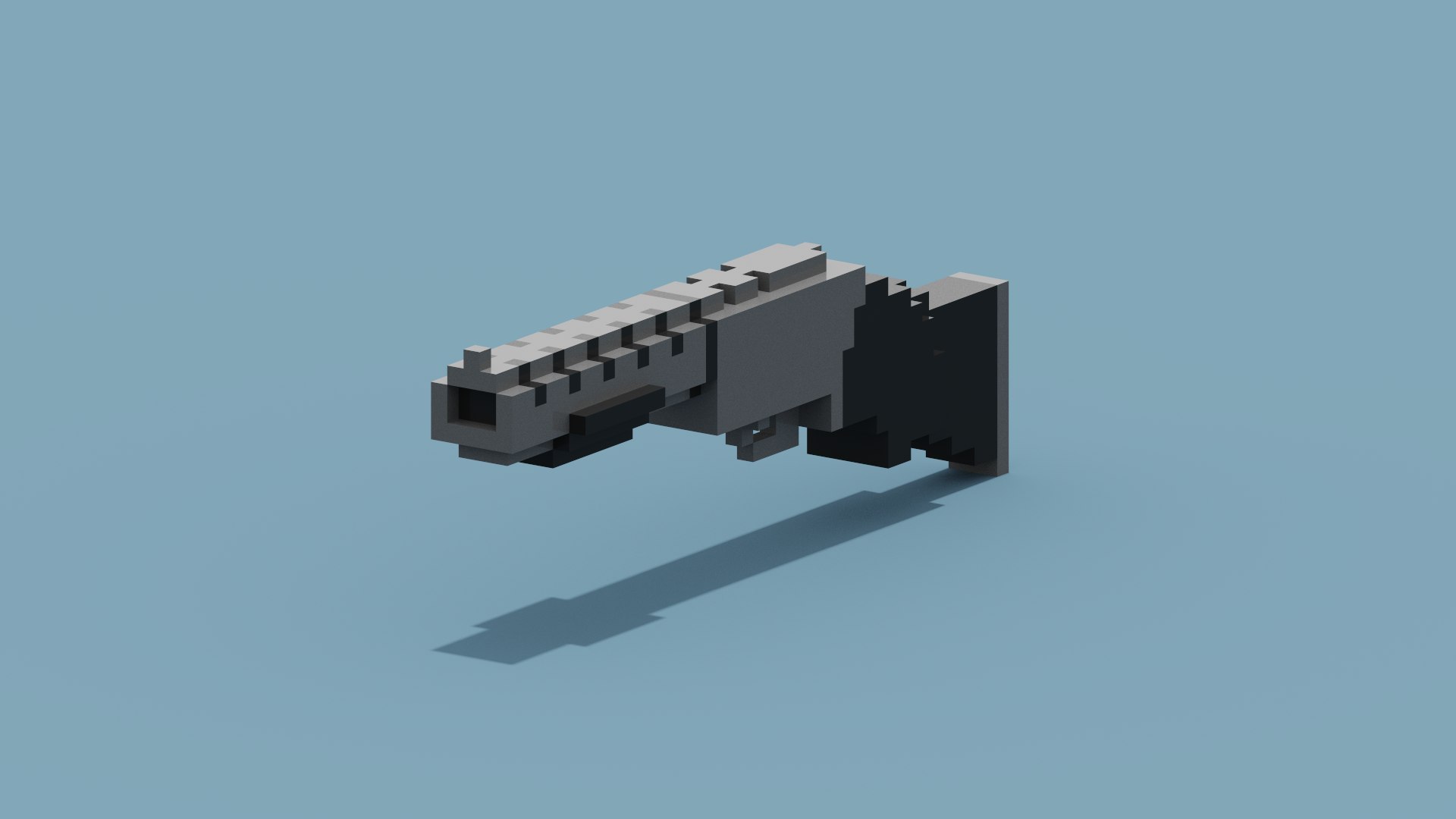 Voxel Gun 3D https://p.turbosquid.com/ts-thumb/I0/jO1pnf/xX/spin202208172243360005/png/1660766345/1920x1080/fit_q87/453ec39702ae32e4961030c960cc8cd984b8f53f/spin202208172243360005.jpg