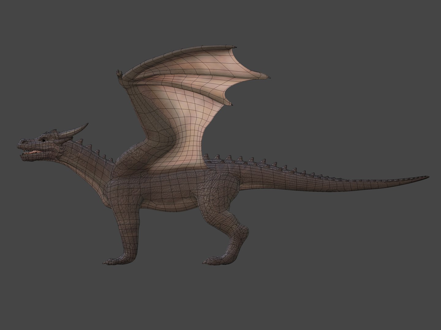 3D Model Dragon - TurboSquid 2133279
