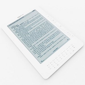 3D amazon kindle dx