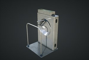 3D inteligent security gate model