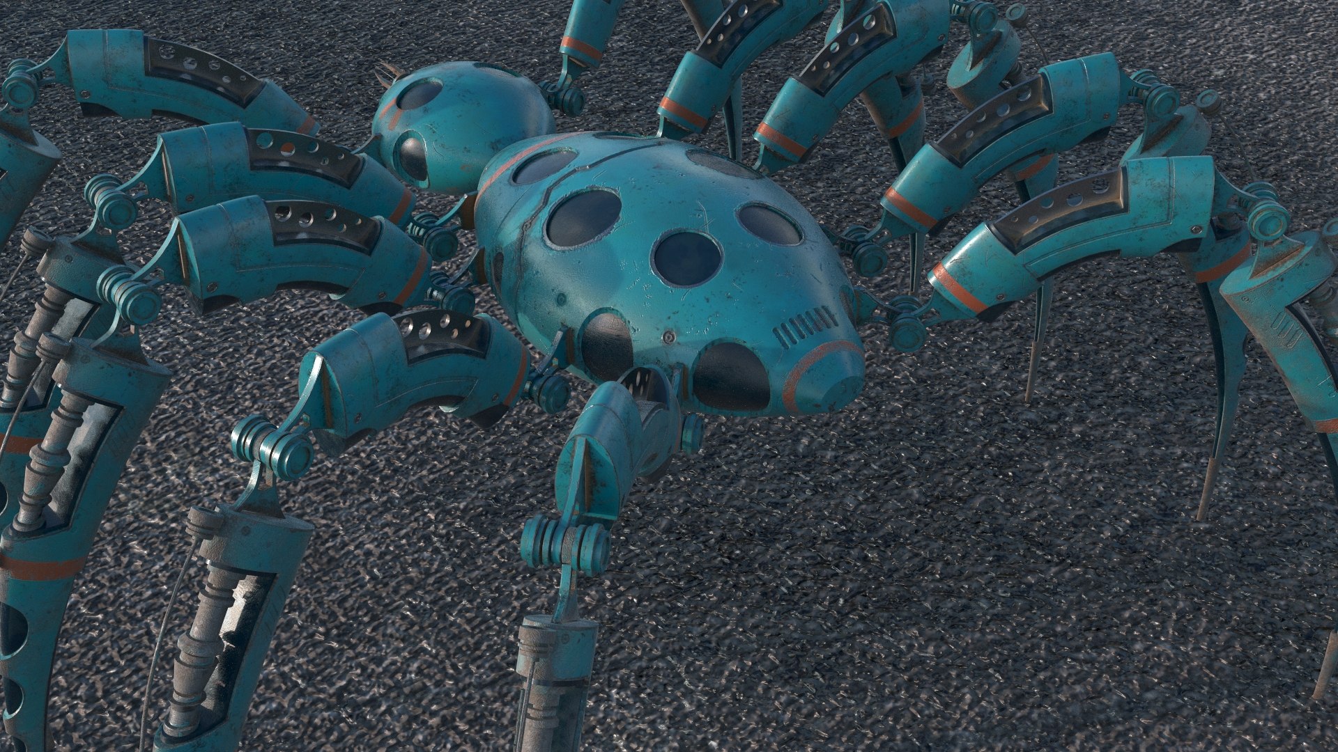 3D spider bot https://p.turbosquid.com/ts-thumb/I0/rhS8zj/XnhOa9za/aaaaaaaa/jpg/1568093616/1920x1080/fit_q87/547cc0315da623e145ecdf7513f9dc4df93b6e05/aaaaaaaa.jpg