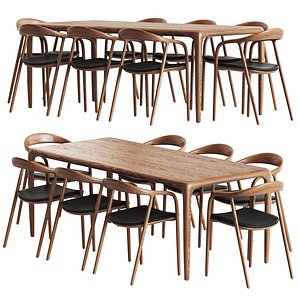 Artisan Neva Table, chair
