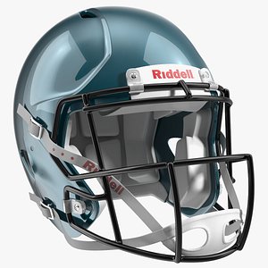 3D Riddell Football Helmet