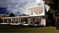 modern house villa