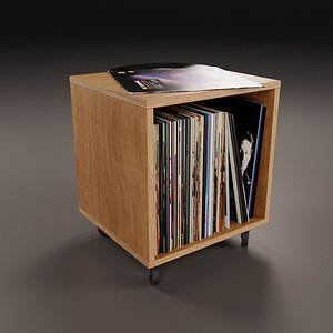 Vinyl Storage No-40 3D model