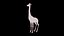 Girafe low poly