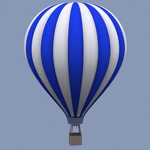 3d model hot air balloon