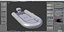 inflatable boat base mesh 3d model