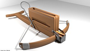 crossbow repeating 3d model