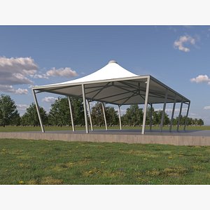 Tensile Membrane Realistic