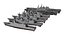 3D model JMSDF Surface Fleet collection
