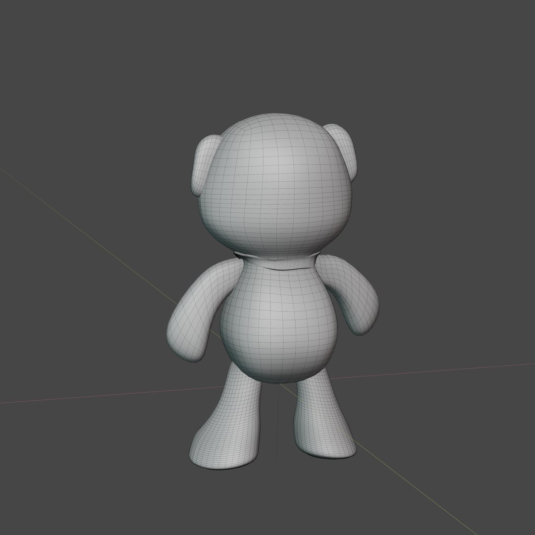 Teddy Bear - Rigged Textured 3D Model - TurboSquid 2027406