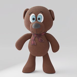 Teddy Bear - Rigged Textured