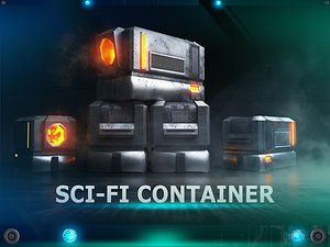 3D C3 - Sci-Fi Energy Box 2