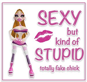 Sexy Cartoon Chick